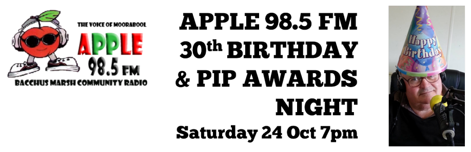 APPLE 98.5 FM 30th BIRTHDAY & PIP AWARDS NIGHT